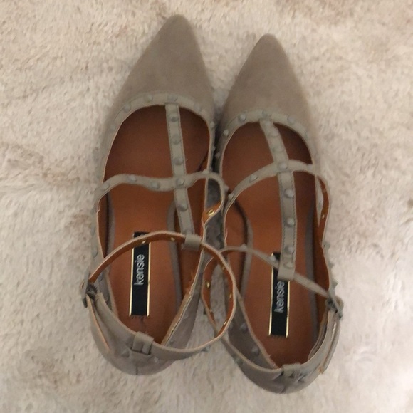Women’s Kenzie Tan Suede Heels Size 6.5 - Picture 2 of 8